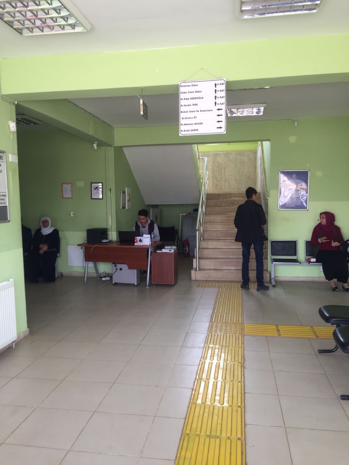 Giriş ve danışma bölümü